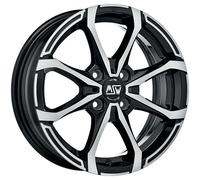 JANTES ROUES MSW MSW X4 POUR PEUGEOT 206 5.5X14 4X108 GLOSS BLACK FULL POLI GGU