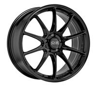JANTES ROUES OZ RACING HYPER GT HLT POUR FIAT ABARTH 500E 7X18 4X100 GLOSS BLAC