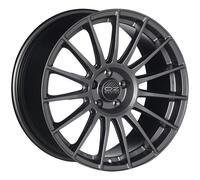 Jante Alu Oz Superturismo Dakar 20 Pouces - 8.5x20 5x120 Et40 Gris Mat Lettre Argent