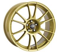 JANTES ROUES OZ RACING ULTRALEGGERA POUR SUBARU BRZ 7.5X17 5X100 RACE GOLD ZLY