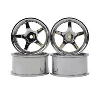 Jantes Roues Rc Pour 1/10 4 Pièces 3 Mm Offset RC CarScale Roues En Plastique Jantes Drift Road Touring Modèle Pour Hobby Mise À Niveau Réparation Pièces Rechange(Size 2 3mm offset)