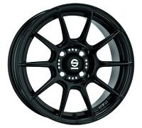 Sparco Jantes FF 1 pour Opel 7x17 4x100 Noir brillant 0T5