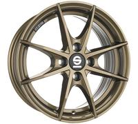 Sparco Jantes Trofeo 4 pour Fiat Punto Evo 6,5x16 4x100 Gloss Bron