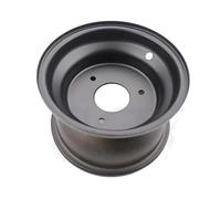 Jantes sous vide de moyeu de roue arrière ATV 8 pouces, 4/3 trous, adaptées au Bull 150cc-250cc Beach Quad Go-kart, pièces de moto 18x9.50-8(3 Hole Black R)