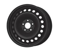 MAK Jantes tôle en acier pour Volvo V40 6.5x16 5x108 Noir mat 98I