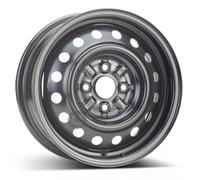 Alcar Stahlrad Jante en acier 7010 5.5x14 4x100 pour Toyota Yaris (04/1999-11/2005) Noir
