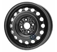 Jantes tôle en acier KFZ ALCAR STEEL 15" 4.5J 4x100 ET 35 54 NERO