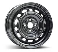 JANTES TOLE ALCAR ACCIAIO 7225 POUR MAZDA 2 5.5X15 4X100 BLACK QH9