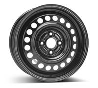 Jantes tôle en acier KFZ ALCAR STEEL 15" 5.5J 4x100 ET 45 56 NERO