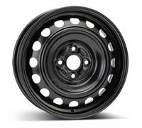 Jantes tôle en acier KFZ ALCAR STEEL 15" 5J 4x100 ET 39 54 NERO