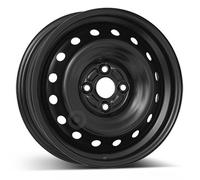 Jantes tôle en acier KFZ ALCAR STEEL 15" 5J 4x100 ET 40 54 NERO