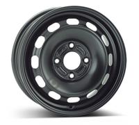 Jantes tôle en acier KFZ ALCAR STEEL 15" 6J 4x108 ET 47.5 63.4 NERO