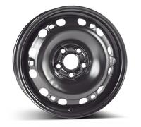 Jantes tôle en acier KFZ ALCAR STEEL 15" 6J 5x100 ET 43 57.1 NERO