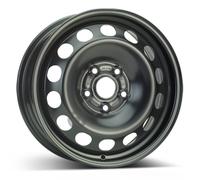 Jantes tôle en acier KFZ ALCAR STEEL 16" 6J 5x112 ET 50 57.1 NERO