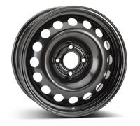 Alcar Stahlrad Jante tôle Acciaio 9337 pour Citroën DS C4 7x16 4x108 – Black Kew
