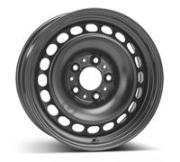 Jantes tôle en acier KFZ ALCAR STEEL 16" 7J 5x120 ET 20 72.5 NERO