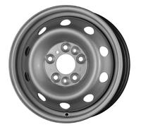 Jantes tôle en acier MW GIANETTI RUOTE STEEL 15" 6J 5x118 ET 68 71.1 SILVER