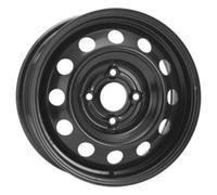 JANTES TOLE MAK ACCIAIO POUR PEUGEOT 207 6X15 4X108 MATT BLACK 5JM