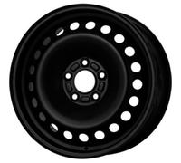 MAK Jantes tôle en acier pour Volvo V40 6.5x16 5x108 Noir mat 98I