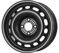 MAK Jantes tôle Acciaio pour Peugeot Partner Tepee 6.5X15 4X108 MATT BLACK 77V