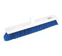 Jantex Balai hygiéniqueà poils doux Bleu 45,7 cm