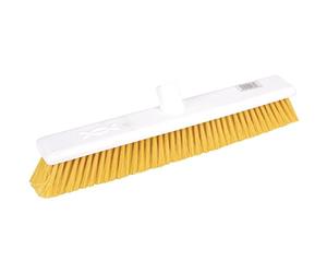Jantex Balai hygiéniqueà poils souples Jaune 45,7 cm