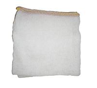 Jantex Cd788 Plat chiffons, Blanc (lot de 10)