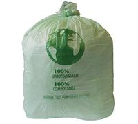 Jantex CT909 Lot de 20 sacs poubelle compostables 90 l