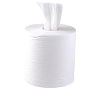 Jantex GD834 Lot de 6 rouleauxà dévidage central Blanc