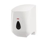 Jantex GD836 Distributeur de serviettesà dévidage central Blanc