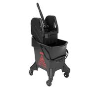 Jantex Grand Seau à Franges et essoreur imprimé Rouge, 21 l