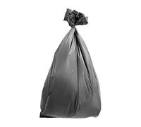 Jantex Lot de 100 sacs poubelle résistants Noir 160 l