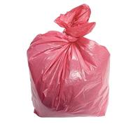 Jantex Lot de 200 sacs poubelle de 80 l Rouge