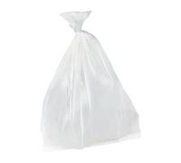 Jantex Lot de 200 sacs poubelle légers Blanc 30 l