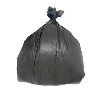 Jantex Lot de 200 sacs poubelle légers noirs 40 l