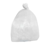 Jantex Lot de 200 sacs poubelle transparents légers 80 l