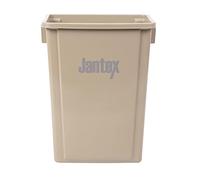 Jantex Poubelle de cuisine Beige 56 l