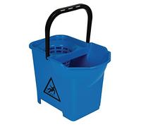 Jantex S225 Seau à Balai à Franges avec Poignée Bleu 14L 16L Max bleu