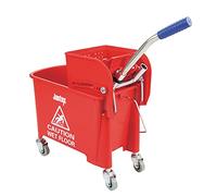 Jantex Seau et essoreur avec poignée Rouge 630 x 670 x 270 mm 20 l