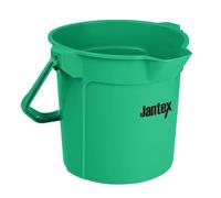 Jantex Seau gradué avec Bec verseur Vert 10 l