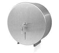 Jantex ST/ST 304 Distributeur de papier toilette en acier inoxydable Finition satinée