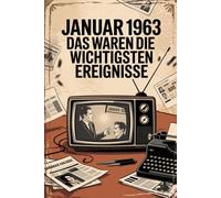 Januar 1963: Das waren die wichtigsten Ereignisse: Ein persönliches Geschenk für alle, die im Januar 1963 geboren wurden - mit den bedeutendsten ... Kultur, Gesellschaft und Wissenschaft