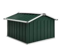 {January Sale}Abri pour robot de jardin - mobilier de jardin| Hangar de Stockage, 92x97x63 cm Acier galvanisé Vert 8_872000