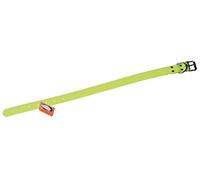 JANUEL - Collier Chien Sangle Biothane Biogold - Longueur 55cm x Largeur 25mm - Jaune