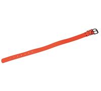 Januel - Collier Chien Sangle Biothane - Longueur 65cm x Largeur 32mm - Orange