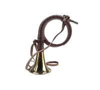 JANUEL - Cor de Chasse Embouchure Corne Gainée - Marron