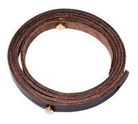 JANUEL - Courroie Porte-Corne de Chasse avec Boutons, Marron