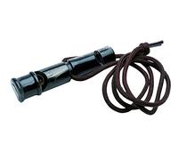 JANUEL - Sifflet Buffle Dressage Chien 9cm, Noir