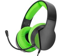 Janus Casque Gaming Pour Ps4/Ps5/Xbox One/Xbox Series X/S Consoles Et Pc/Mobile/Tablette,Casque Gaming Avec Micro Pliable,Micro 3.5 Mm Jack - Vert