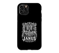Janus Two Faces of Time Mythologie Romaine Dieu Coque pour iPhone 11 Pro